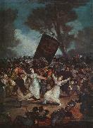 Francisco de Goya The Burial of the Sardine oil painting on canvas